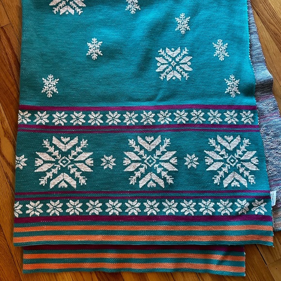 Bohemian Snowflake Throw by Primitives by Kathy - Picture 3 of 6